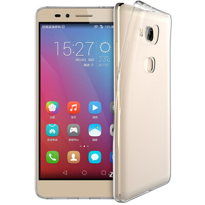 

KOOLIFE слава Play 5X телефон оболочки защитные рукава Huawei Glory Play 5X держатель кольца пряжки мягкой оболочки / Креативный кронштейн падение сопротивления прозрачной оболочки строп отверстие