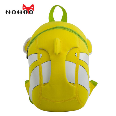 

NOHOO Toddler Kid Children Boy Girl 3D Cartoon Backpack Waterproof Clown Fish School Bags For Teenagers