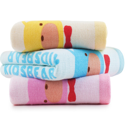 

Jingdong Supermarket] Sanli cotton cartoon printing children's towel 28 × 50cm A gauze cloth B face terry wash face mask mixed color 3