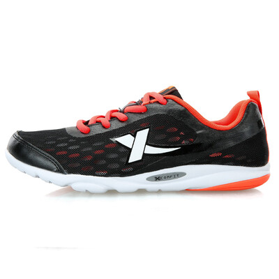 

(XTEP) woman fashion leisure travel jogging running shoes 985218119328 black orange 37