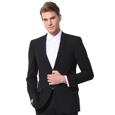 

Funky Virtue British Fashion Slim Men's Jacket YBF20113001 Black 54