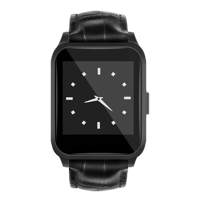 

Звезда Reiter (StarWrist) Smart Watch (метро платить кожаный ремешок) Bluetooth беспроводные смарт-бизнес спортивные часы напоминают черный бизнес (Business Edition)