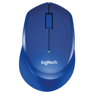 

Logitech M330 Silent Plus Wireless Mouse Blue