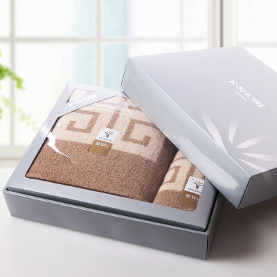 

KING SHORE cotton square toweltowelbath towel with gift box