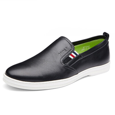 

(ZERO) Daily Casual Shoes Men Business Casual Shoes England Plate Shoe Shoe Leather Boots R71042 Black 42 yards