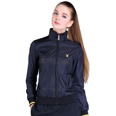 

Playboy (PLAYBOY) 21595003 Women's casual suit Women's sports sweater Two-piece suit Fashion black L