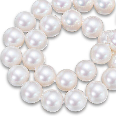 

Precious Treasure Freshwater Pearl Necklace Bead-shaped S925 Silver Necklace Withdrawal Mom 8-9mm Length 45cm