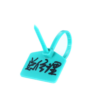 

AMPCOM XLCOM cable nylon cable ties telephone line label label logo tied with green 50