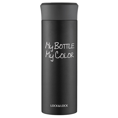 

Lock & lock colorful lock cup LHC4015BLK 390ml black