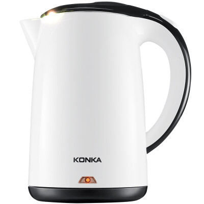 

Konka KONKA electric kettle 304 stainless steel electric kettle insulation kettle double waterproof 1.7 liters KEK-18DG1710