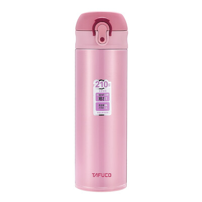 

Jingdong Supermarket] Taifu high (TAFUCO) vacuum double-layer stainless steel insulation cup ultra-light cup flip cup 480ML T-2130 Symphony powder