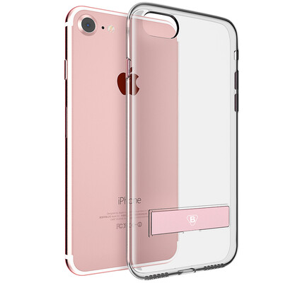 

7 BIAZE Apple, телефон оболочка защитного рукава iPhone7 магнитные металлические стенты целом падение пакет оболочка сопротивления JK83- розовое золото