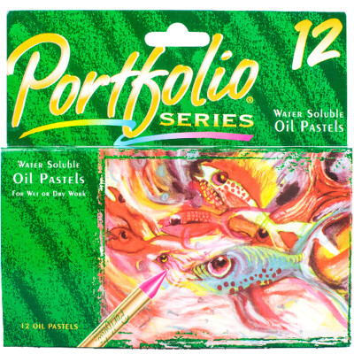 

Painted Crayola 12 water-soluble paint rods 52-3612