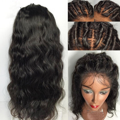 

Glueless Wet Wavy Cheap Lace Front Human Hair Wig For Black Women Brazilian Human Hair Wavy Full Lace Wigs With Baby Hair