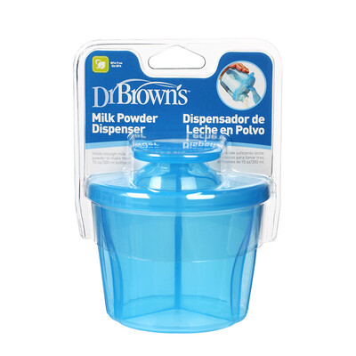 

Dr Drinks DrBrown&39s three grid milk powder box portable storage Mommy easy to carry AC038-INTL blue