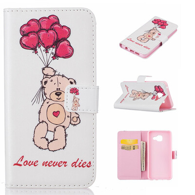 

Balloon&bear Design PU Leather Flip Cover Wallet Card Holder Case for SAMSUNG Galaxy A3 2016A310