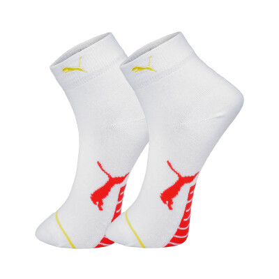 

Jingdong supermarket] PUMA / Puma socks men's leisure in the tube sports cotton socks 2 pairs of -2912-2 white all