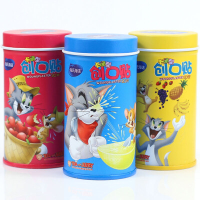

Hainuo Hanuo cartoon bandage small mini stickers 20 tin boxed (random color