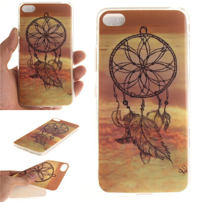 

Обложка Dreamcatcher Pattern Мягкий тонкий ТПУ резиновый силиконовый гель чехол для Lenovo S90-t