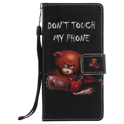 

Cute Kitten Design PU Leather Flip Cover Wallet Card Holder Case for SONY XZ