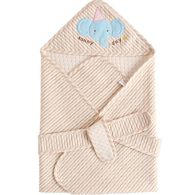 

Jingdong supermarket Weier Beilu WELLBER baby color cotton color of the air layer of small fat like a towel 80 80cm