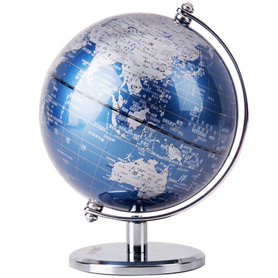 

(Deli) 2161 world globe Украшение / деловые подарки домашняя обстановка металлическая основа 20см