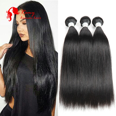 

Indian Virgin Hair Straight 3 Bundles Weave Cheap Hair Weave Bundles 7A Grade Virgin Unprocessed Human Hair