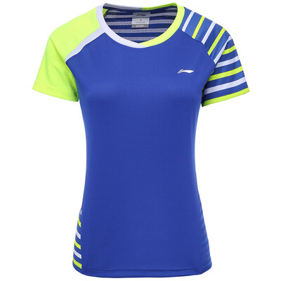 

Li Ning LI-NING AAYL106-1 Бадминтон Женская футболка Fantasy Blue L