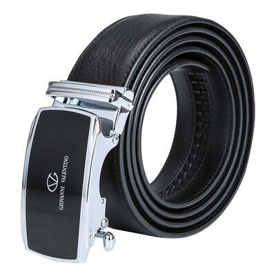 

Giovanni Valentino (GIOVANNI VALENTINO) Men's belt business casual leather leather belt simple fashion automatic buckle 740365310 black