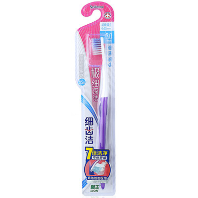 

Lion Lion fine teeth clean fine toothbrush XS type color random release