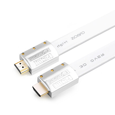

Ferguson (cabos) F00310105 hdmi HD линия версия 2.0 4k подключение к компьютеру Поддержка ТВ 3D кабель для передачи данных 1,5 м белый