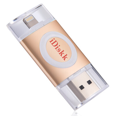 

iDiskk U002 Мобильный телефон Apple U диск 32G Официальный представитель Apple MFi сертифицированный iPhone / iPad мобильный телефон с двойным использованием U