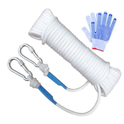 

Pioneer with wire core slow down escape safety rope climbing rock climbing outdoor training survival life rescue rescue flood relief rope self-help non-fire fire rope 10 meters (3 floor)