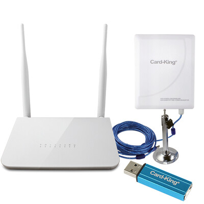

Card-king (Card-king) KW-3021 маршрутизатор с подключенной картой +300 трлн высокомощный пакет беспроводной карты мобильного телефона WIFI приемник / приемник / приемник усиления сигнала WIFI