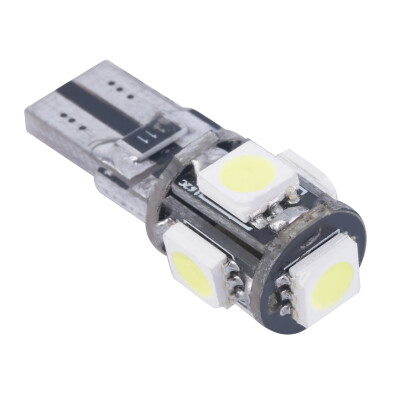 

LED T10 Canbus White 5 SMD 5050 168 W5W 194 canbus Car Side Wedge Light Bulb