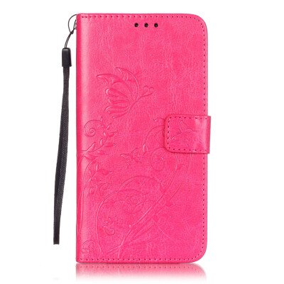 

Rose Flower Design PU Leather Flip Cover Wallet Card Holder Case for SAMSUNG S5MINI