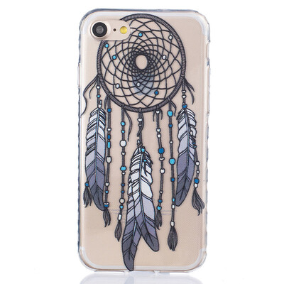 

New wind chimes Pattern Soft Thin TPU Rubber Silicone Gel Case Cover for IPHONE 7