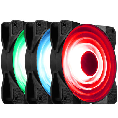 

JONSBO FR-531 12CM Вентилятор корпуса RGB вентилятор Три набора вентиляторов (12CM / LED RGB 256 цветной вентилятор)