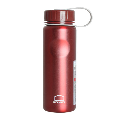 

LOCK & LOCK Outdoor Water Bottle Water Bottle Sport Water Bottle Student Cup Single Layer Stainless Steel Not Insulated Sports Cup 450ML Red LHC7000R