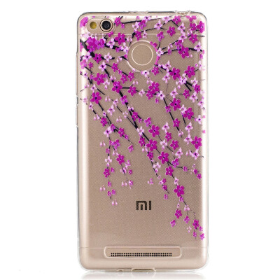 

Pick flowers Dress girl Pattern Soft Thin TPU Rubber Silicone Gel Case Cover for XiaoMi Red Mi 3S