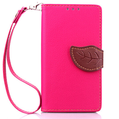 

Pink Design PU Leather Flip Cover Wallet Card Holder Case for Samsung Galaxy Ace Style LTE/G357FZ