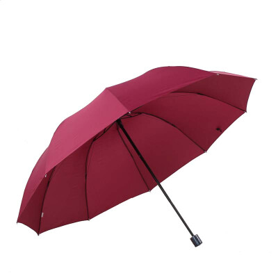 

Jingdong supermarket heaven umbrella to increase the reinforcement of high-density water-resistant collision cloth a dry three fold business tripny umbrella deep blue 33212E