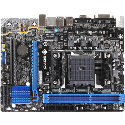 

Soyo (SOYO) SY-A68M - полная материнская плата версии V2.0 (AMD A68H / Socket FM2 +)