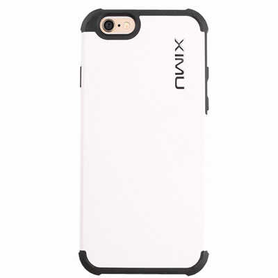 

Ximu (XIMU) PC601 iphone6 ​​/ iphone6s phone shell steel film set white