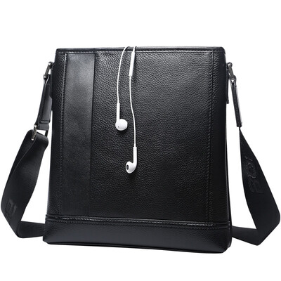 

Bopai Men&39s Bag Shoulder Bag Men&39s Messenger Bag Business Leather Fashion Casual Bag Black 711-004463