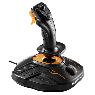 

THRUSTMASTER TOMMAT T16000M FCS Upgraded Hall Magnetic Induction Simulation Flight Flight Rocker Black