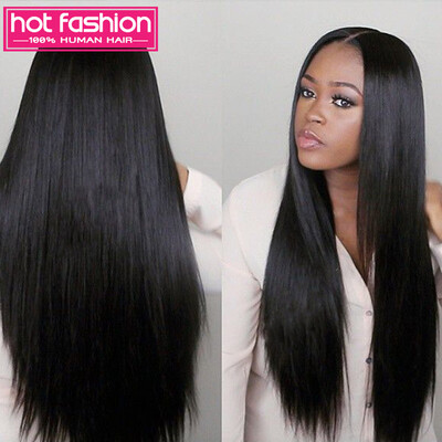 

Brazilian Straight Hair 4 Bundles 7A Grade Unprocessed Brazilian Virgin Hair Straight Weave Human Hair Silky Straight Longqi