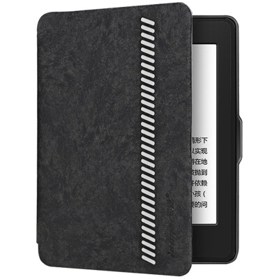 

Leopard (LEIMAI) fit Kindle 558 version of the protective cover / shell new Kindle electronic paper book soft shell sleep protective sleeve style series dark gray