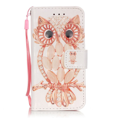 

Owl Design PU Leather Flip Cover Wallet Card Holder Case for IPOD TOUCH 5 6