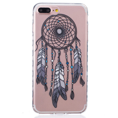 

New wind chimes Pattern Soft Thin TPU Rubber Silicone Gel Case Cover for IPHONE 7 Plus